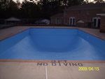 Pool after being Painted